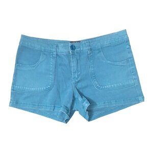 Sz.5*BeBop*Blue Short-Shorts--Mid-Rise